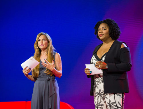TED Curator Bryn Freedman and TED Senior Fellow Jedidah Isler speak at TEDSalon Optum